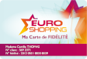 Carte de fidélité Euroshopping